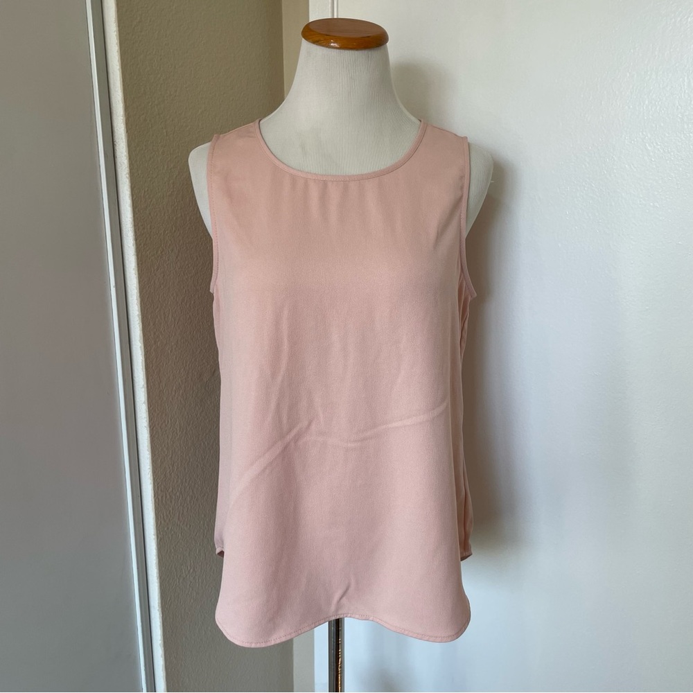 NWT DR2 Elegant Pink Sleeveless Top
